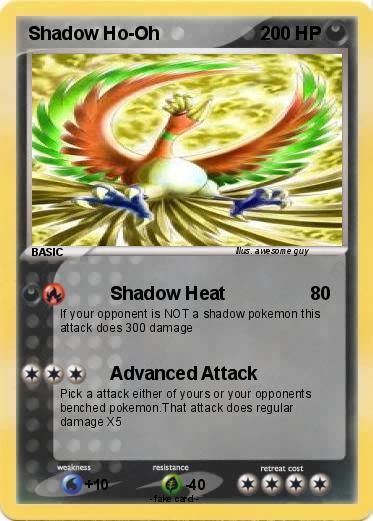Pokemon Shadow Ho-Oh