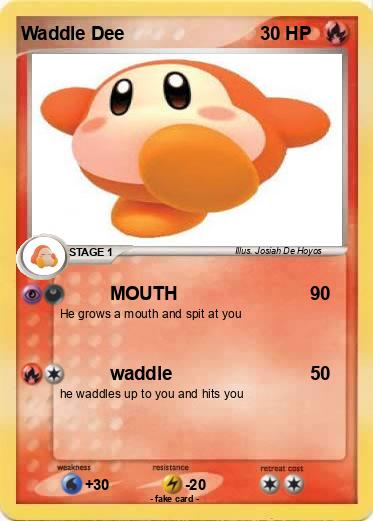 Pokemon Waddle Dee