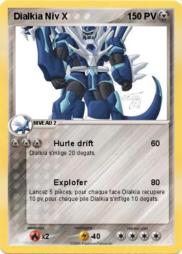 Pokemon Dialkia Niv X