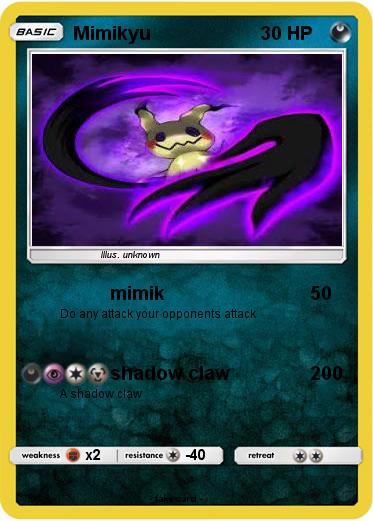Pokemon Mimikyu