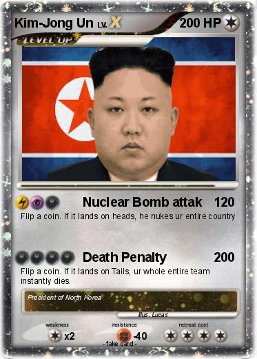 Pokemon Kim-Jong Un