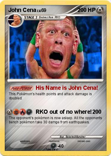 Pokemon John Cena