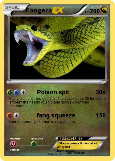 Pokemon Fangera