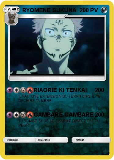 Pokemon RYOMENE SUKUNA