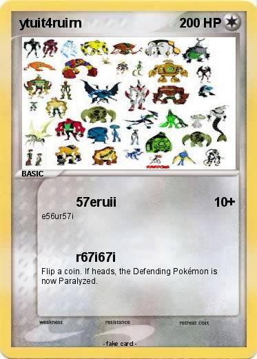 Pokemon ytuit4ruirn