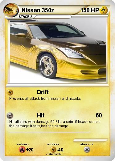 Pokemon Nissan 350z