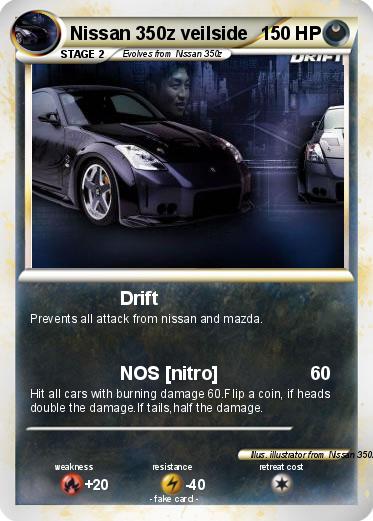 Pokemon Nissan 350z veilside