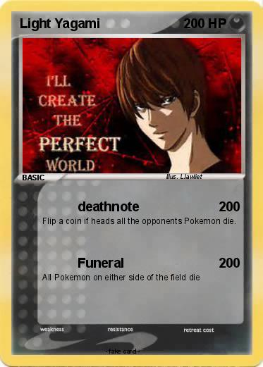 Pokemon Light Yagami