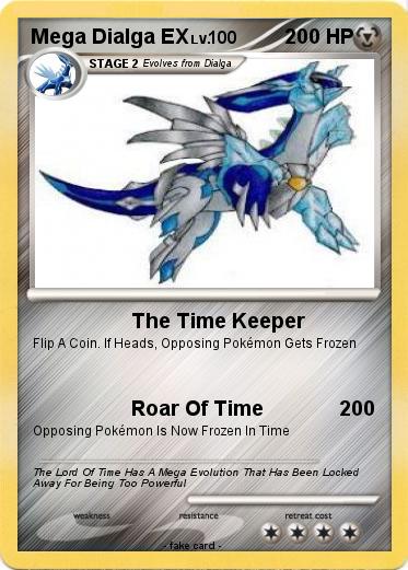 Pokemon Mega Dialga EX