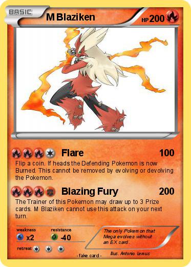 Pokemon M Blaziken