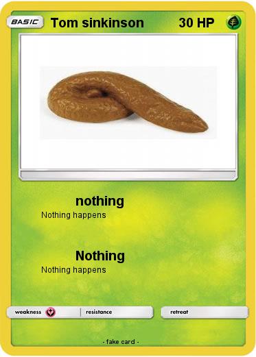 Pokemon Tom sinkinson