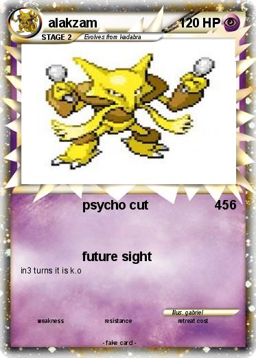 Pokemon alakzam