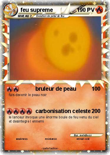 Pokemon feu supreme