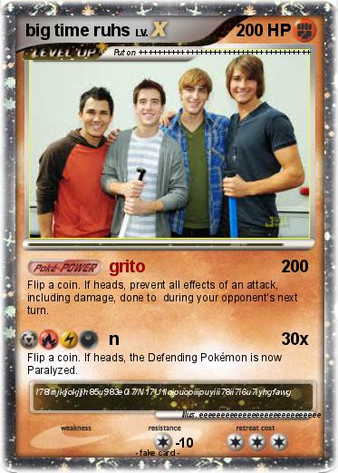 Pokemon big time ruhs