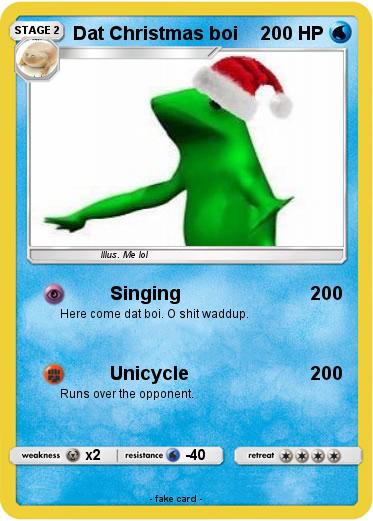 Pokemon Dat Christmas boi