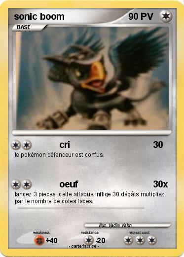Pokemon sonic boom