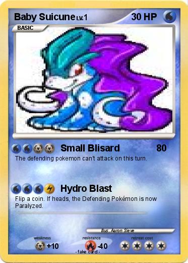 Pokemon Baby Suicune