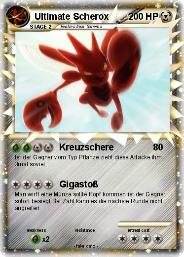 Pokemon Ultimate Scherox