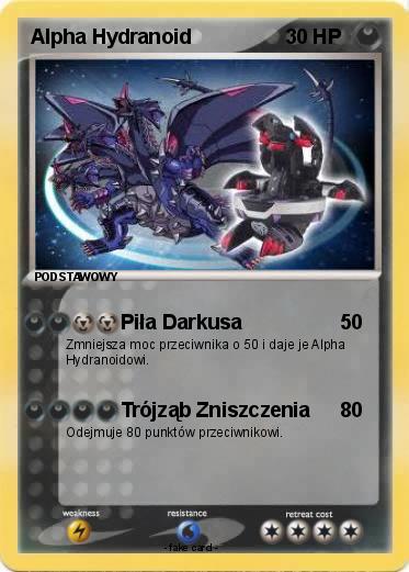 Pokemon Alpha Hydranoid