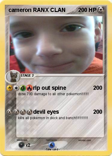 Pokemon cameron RANX CLAN