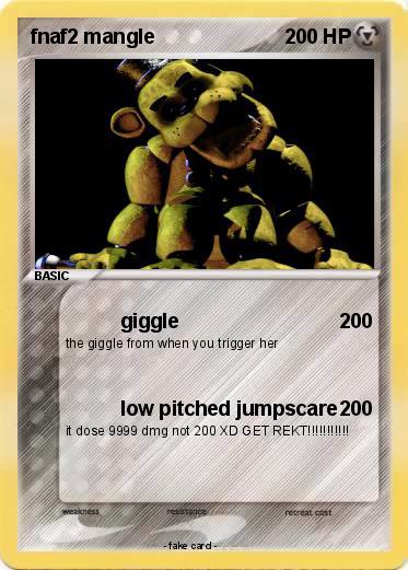 Pokemon fnaf2 mangle