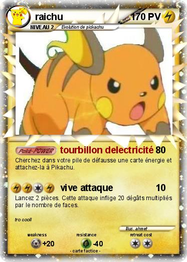 Pokemon raichu