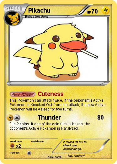 Pokemon Pikachu