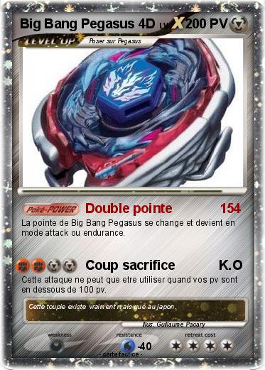 Pokemon Big Bang Pegasus 4D