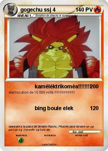 Pokemon gogechu ssj 4