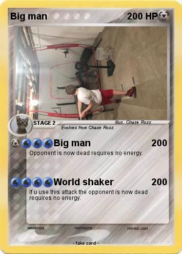 Pokemon Big man