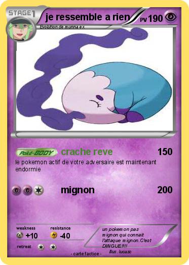 Pokemon je ressemble a rien