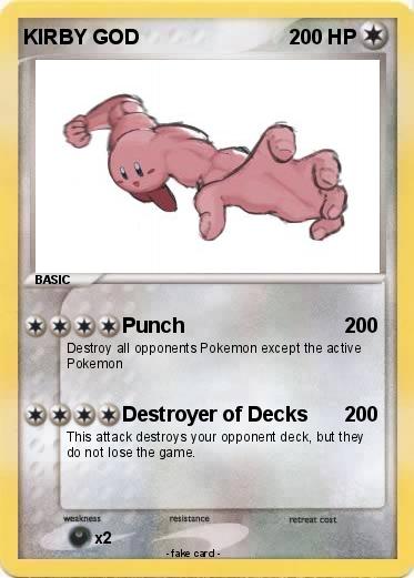 Pokemon KIRBY GOD