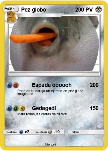 Pokemon Pez globo