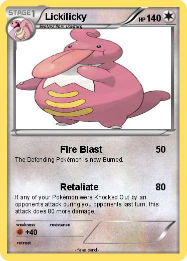 Pokemon Lickilicky