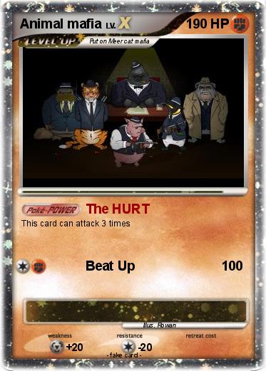Pokemon Animal mafia