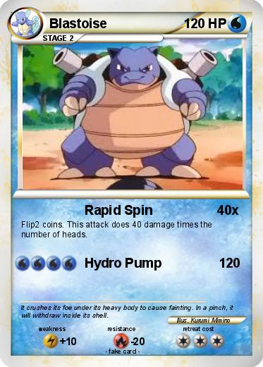 Pokemon Blastoise