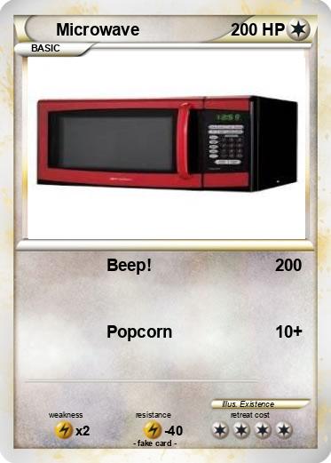 Pokemon Microwave