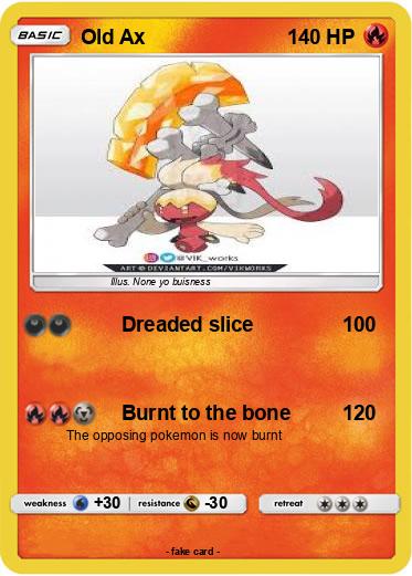 Pokemon Old Ax