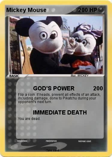 Pokemon Mickey Mouse