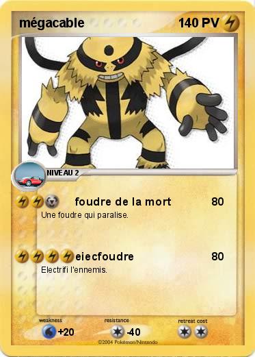 Pokemon mégacable