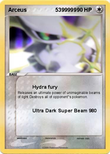 Pokemon Arceus                   5399999