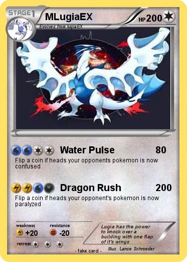 Pokemon MLugiaEX