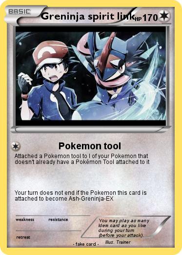 Pokemon Greninja spirit link