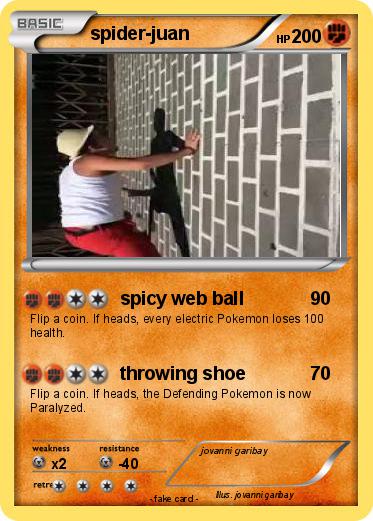 Pokemon spider-juan