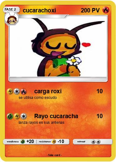 Pokemon cucarachoxi