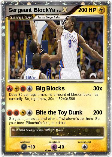 Pokemon Sergeant BlockYa