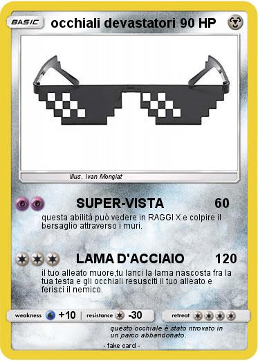 Pokemon occhiali devastatori