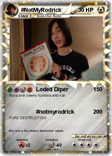 Pokemon #NotMyRodrick