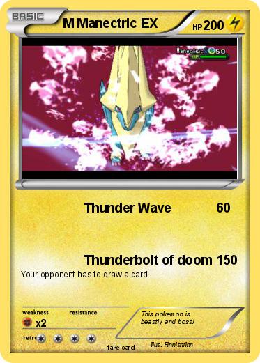 Pokemon M Manectric EX