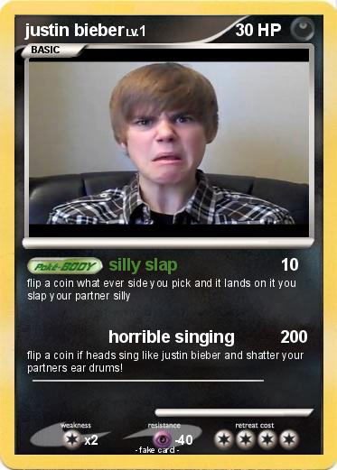 Pokemon justin bieber